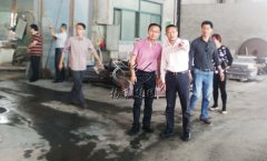 无锡华侨公墓领导莅临尊龙凯时人生就是搏参观指导