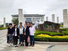 山东福寿园工程中心负责人丁兆芳等人考察尊龙凯时人生就是搏