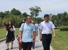 浦东水务和长桥山庄领导考察福寿园和尊龙凯时人生就是搏集团