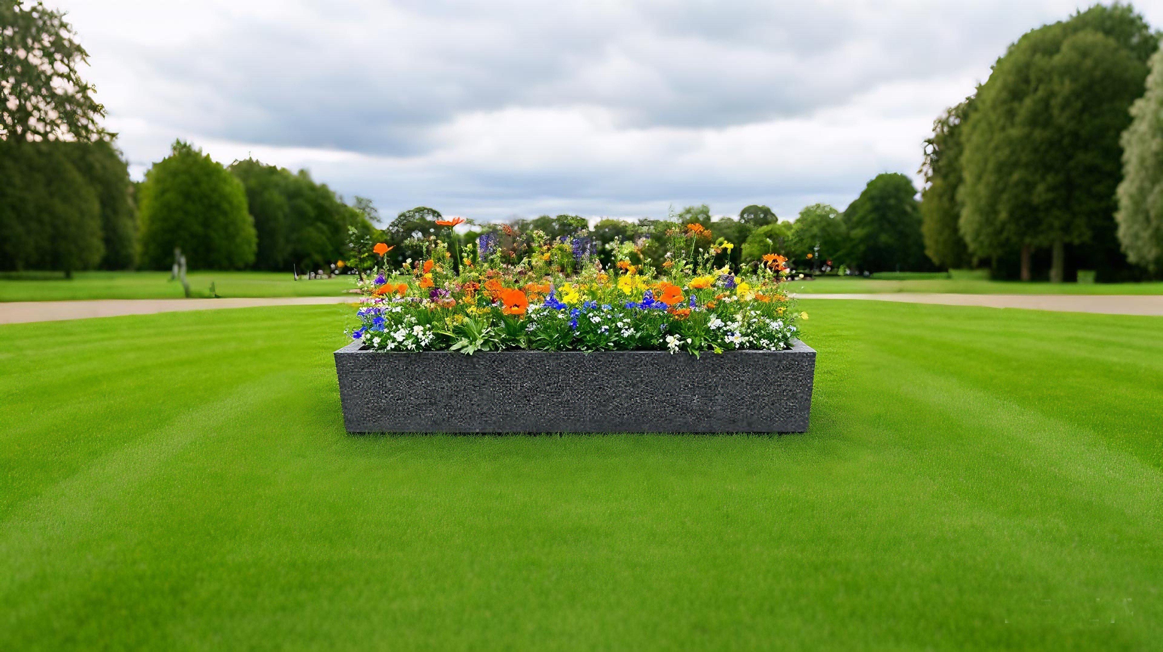 无机仿真石花箱：以永恒之美，守护每一季绽放